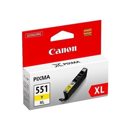 CANON TINTA AMARILLO MG 5450/6350/6400 - IP 7250 - CLI 551XLY