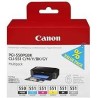 CANON TINTA MULTIPACKPACK PGBK+C/M/Y/BK/GY PIXMA IP 7240/7250 - PGI 550 + CLI 551 (PACK 6 COLORES)
