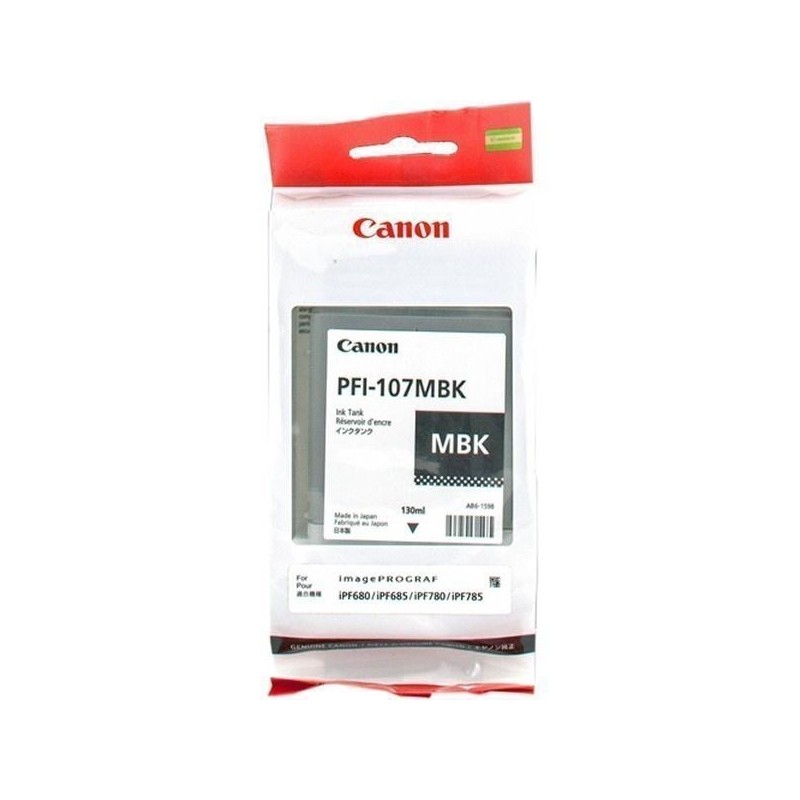 CANON TINTA NEGRO MATE IPF 670/680/770 - PFI 107MBK