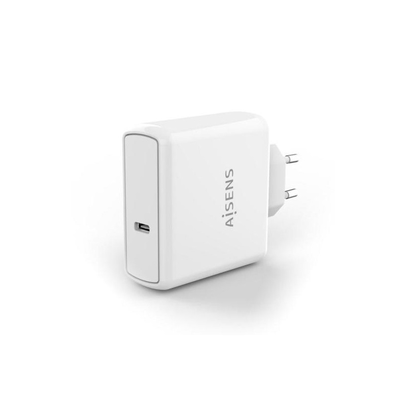 AISENS CARGADOR PD3.0 QC3.0 1XUSB-C 60W WHITE
