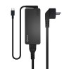 AISENS CARGADOR 65W, 1XUSB-C PD3.0, NEGRO 1,8 M
