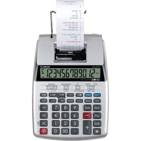 CANON CALCULADORA IMPRESION P23-DTSC 4 DECIMALES GRIS
