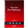 CANON PAPEL FOTOGRÁFICO PRO PLATINUM PT-101 - A4 21X29,7CM - 300GR -20 HOJAS