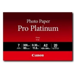 CANON PAPEL FOTOGRAFICO PT-101 PRO PLATINUM - A2 42X59,4CM - 300GR - 20 HOJAS