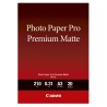 CANON PAPEL FOTOGRAFICO PRO PREMIUM MATTE PM-101 - A3 29,7X42CM - 210GR. - 20 HOJAS