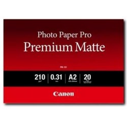 CANON PAPEL FOTOGRAFICO PRO PREMIUM MATTE - PM-101 - A2 - 210GR - 20 HOJAS