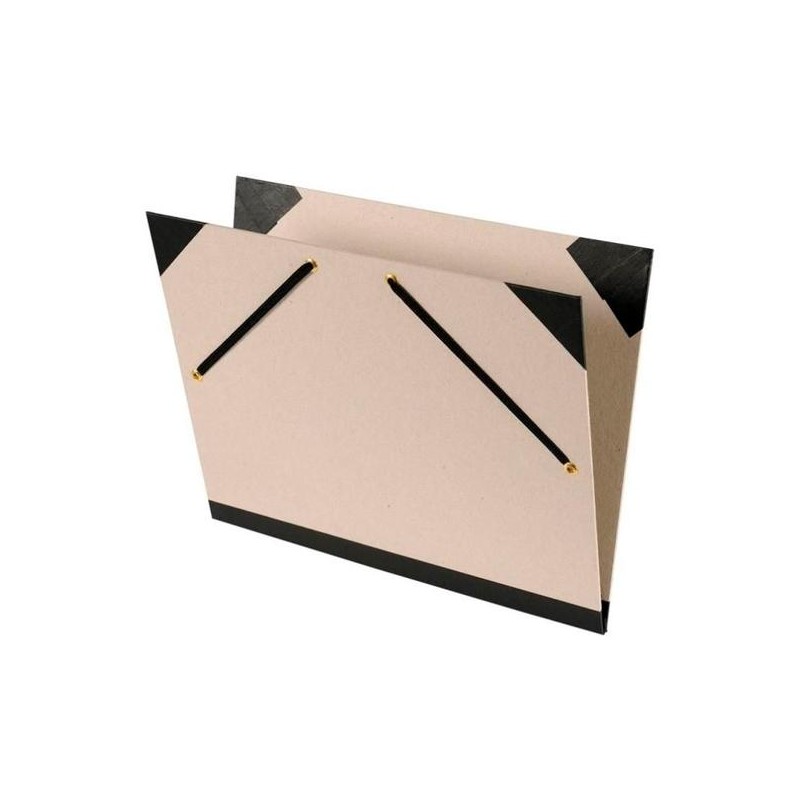 CANSON CARPETA DE DIBUJO A2 52X72CM PERSONALIZABLE CIERRE C/GOMAS GRIS