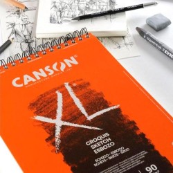 CANSON BLOC DIBUJO XL ESBOSO 20H A4 BLANCO NATURAL