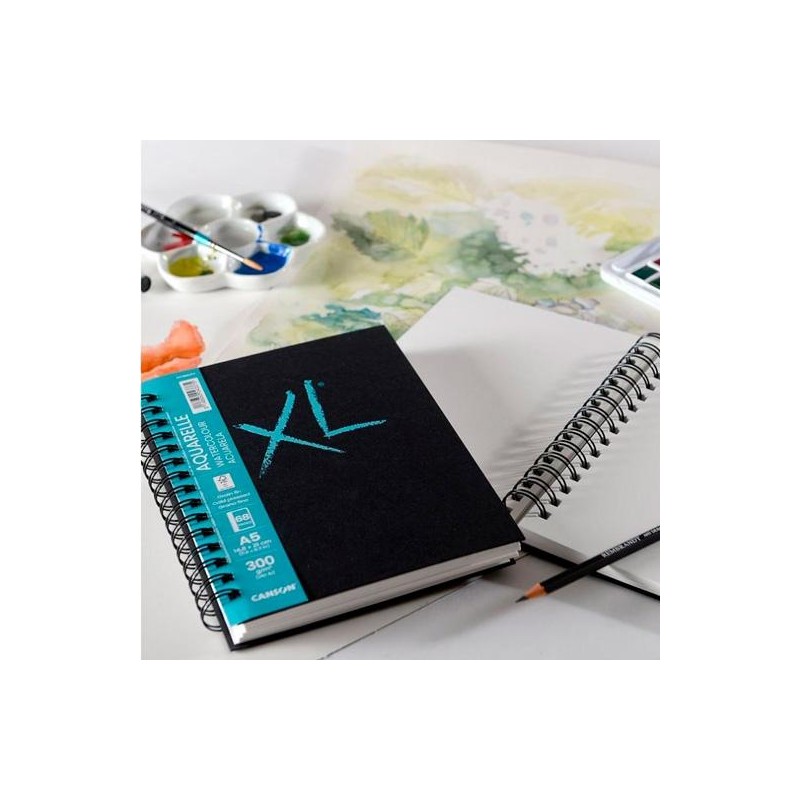 CANSON BLOC DIBUJO XL AQUARELLE 34H A5 BLANCO