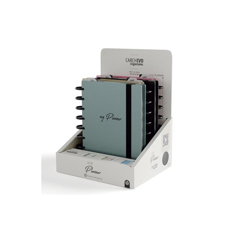 CARCHIVO EXPOSITOR 4 MY PLANNER INGENIOX "CLASSIC" 240 PAG SURTIDOS