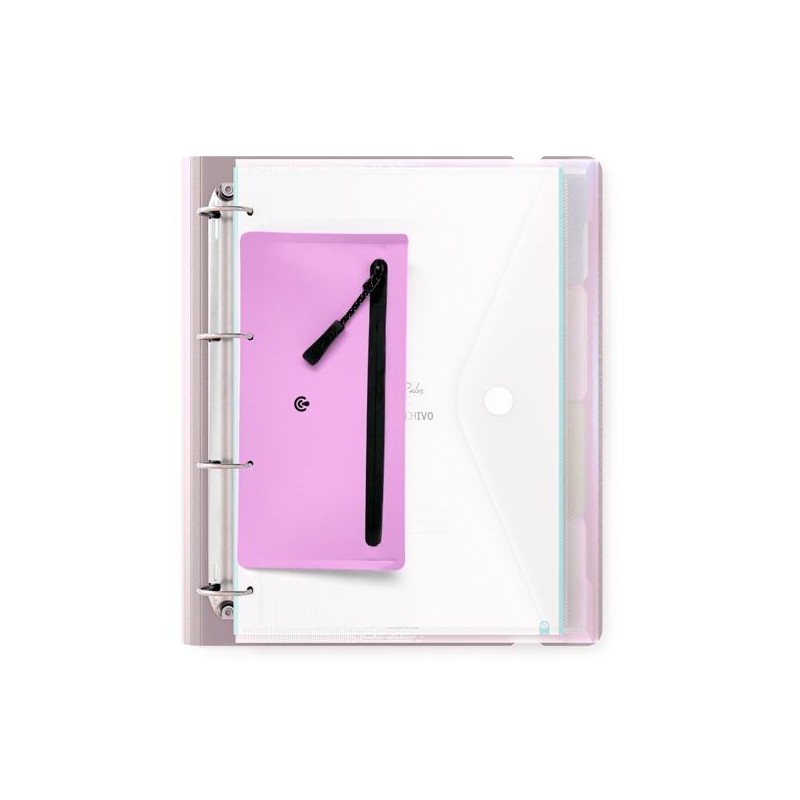 CARCHIVO ESTUCHE SLIM CASE PARA CARPEBLOCK 360 VIOLETA