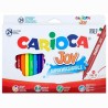 CARIOCA ROTULADOR JOY PUNTA FINA COLORES SURTIDOS ESTUCHE 24 UD