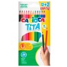CARIOCA LÁPICES DE COLORES TITA C/SURTIDOS ESTUCHE 12+2 UD GRATIS