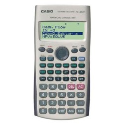 CASIO CALCULADORA CIENTÍFICA FC-100V PILAS PROGRAMABLE 4 LÍNEAS LCD 10+2 Y 15 DÍGITOS GRIS