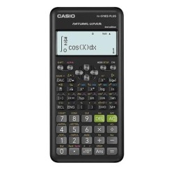 CASIO CALCULADORA CIENTIFICA FX-570ES PLUS 2ND EDITION 10+2 DÍGITOS 417 FUNCIONES 9 MEMORIAS NEGRO