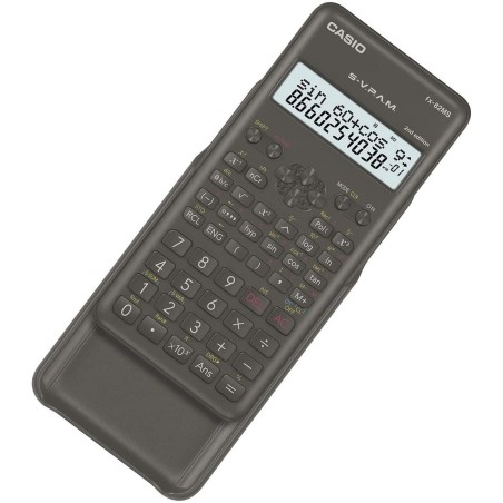 CASIO CALCULADORA CIENTIFICA NEGRA 12 Y 10+2 DÍGITOS 240 FUNCIONES FX-82MS-2