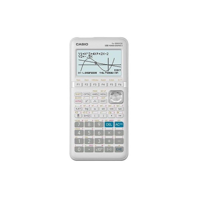 CASIO CALCULADORA GRÁFICA GRIS 8 LINEAS Y 21 DÍGITOS FX-9860GIII