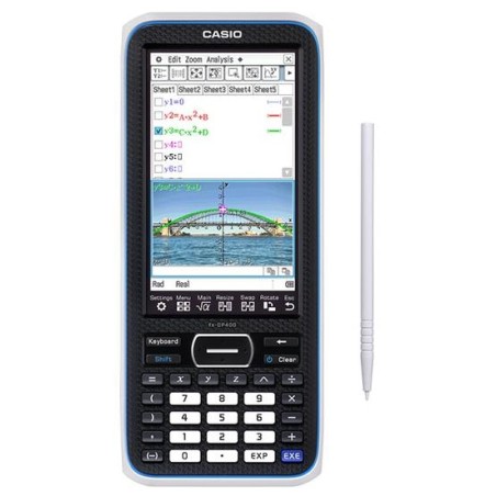 CASIO CALCULADORA GRÁFICA FX-CP400 PANTALLA COLOR ALTA RESOLUCIÓN 320X528 PX NEGRO