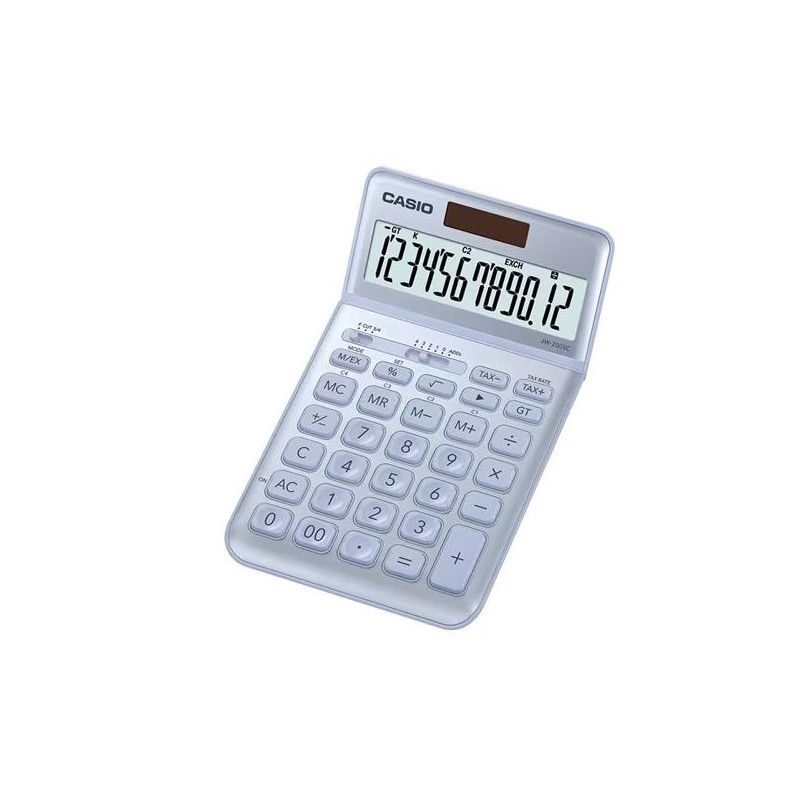CASIO CALCULADORA DE OFICINA SOBREMESA 12 DÍGITOS AZUL