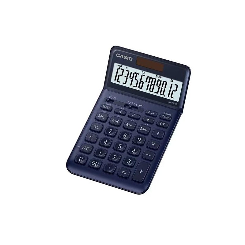 CASIO CALCULADORA DE OFICINA SOBREMESA 12 DÍGITOS AZUL MARINO