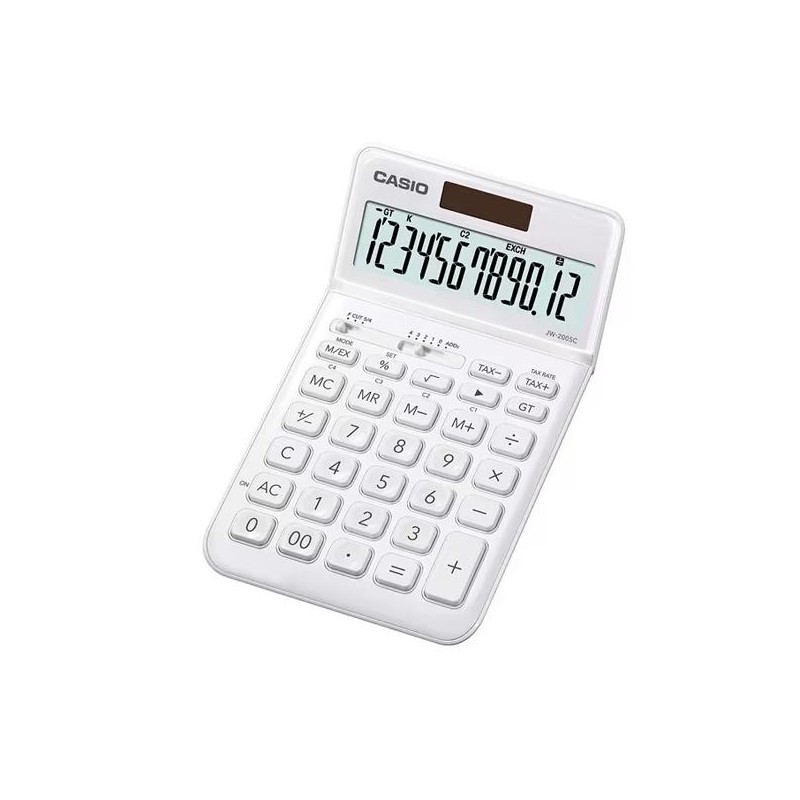 CASIO CALCULADORA DE OFICINA SOBREMESA 12 DÍGITOS BLANCO