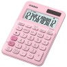 CASIO CALCULADORA DE OFICINA SOBREMESA ROSA 12 DÍGITOS MS-20UC