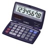 CASIO CALCULADORA BOLSILLO 8 DIGITOS PANTALLA GRANDE LCD AZUL MARINO