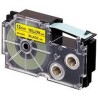 CASIO CINTA PARA ETIQUETADORA 8M X 12MM NEGRO/AMARILLO