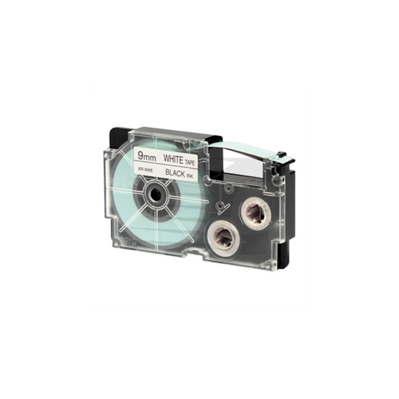 CASIO CINTA IMPRESIÓN DE NAILON 8M X 9MM NEGRO/BLANCO