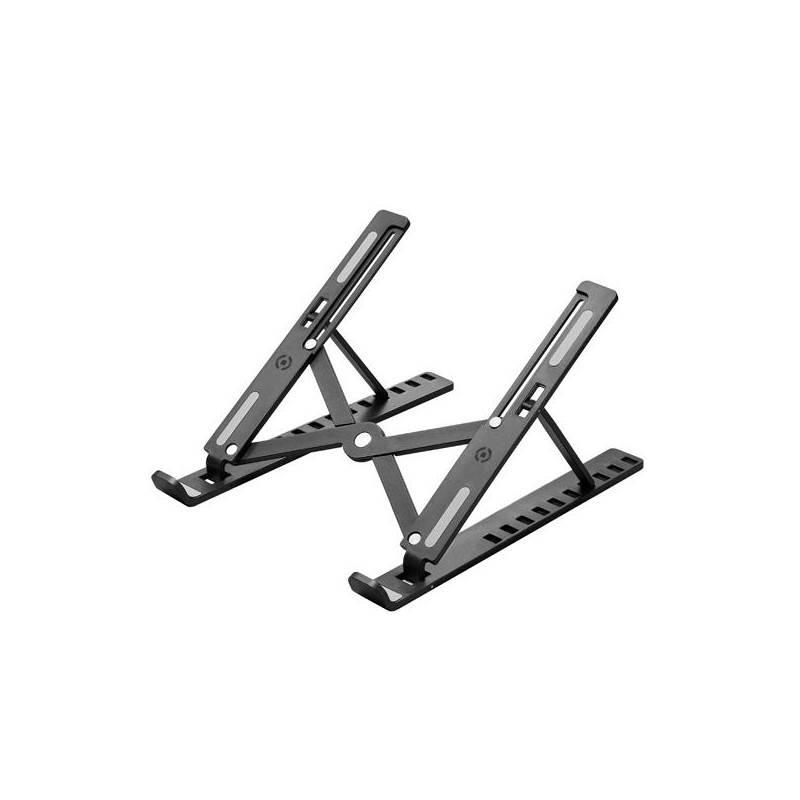 CELLY SOPORTE PLEGABLE PARA PORTATIL/TABLET HASTA 15.6" NEGRO