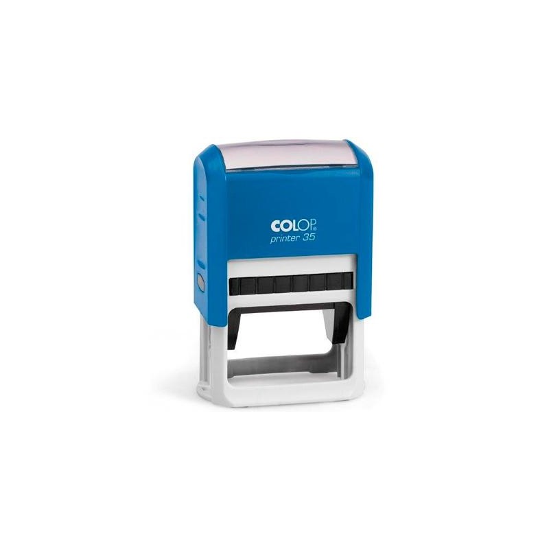 COLOP PRINTER 35 30X50MM AZUL/AZUL