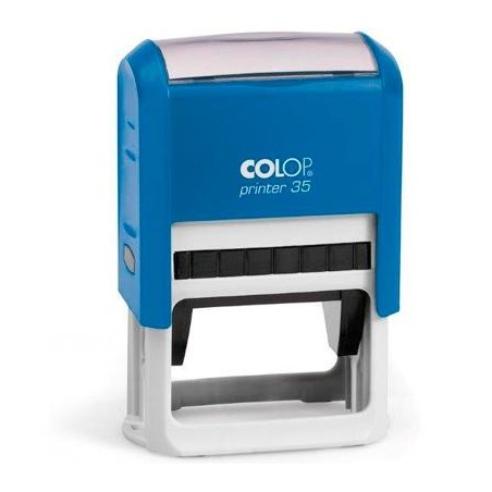 COLOP PRINTER 35 30X50MM AZUL/AZUL