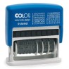 COLOP SELLO PRINTER S120/WD 4MM FORMULA/FECHA ESPAÑOL AZUL/BICOLOR