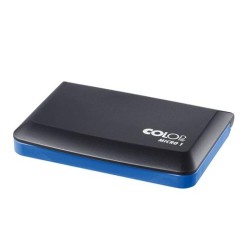 COLOP TAMPÓN MICRO 1 ESTUCHE DE PLÁSTICO AZUL