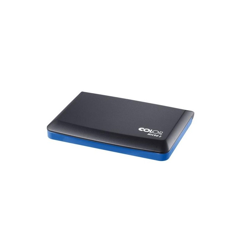 COLOP TAMPON MICRO 2 ESTUCHE DE PLÁSTICO AZUL