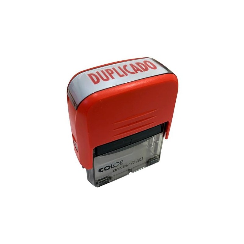 COLOP SELLO PRINTER C20 FORMULA " DUPLICADO " ALMOHADILLA E/20 14X38MM ROJO