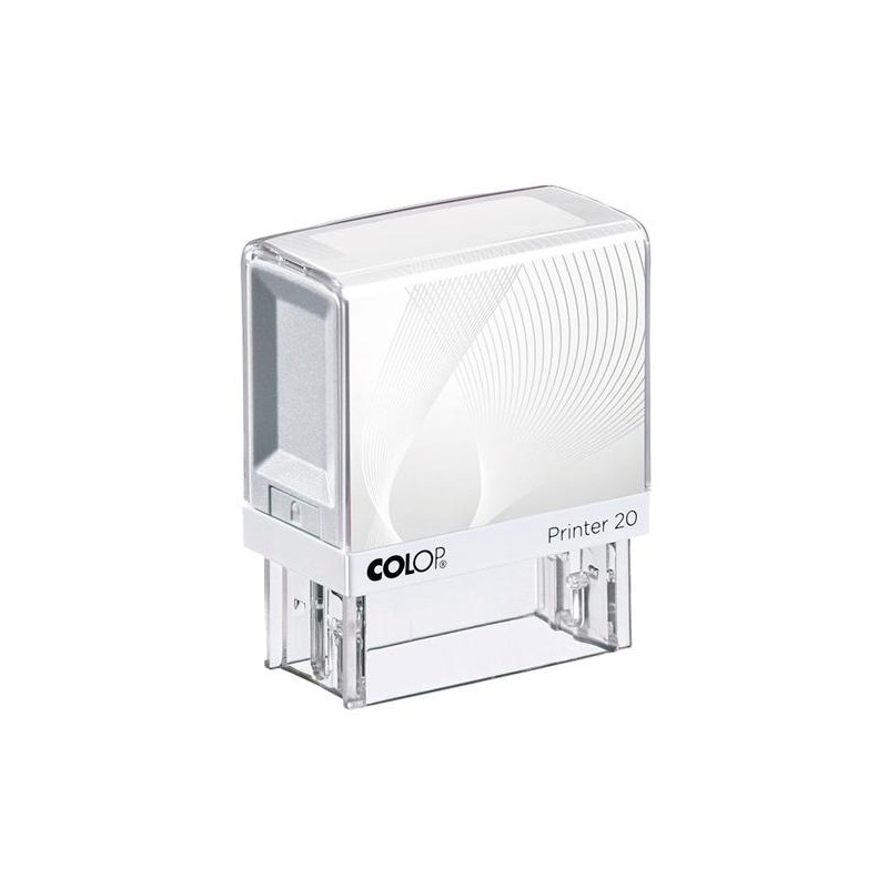 COLOP PRINTER 20 G7 14X38MM BLANCO/AZUL “NO INCLUYE PLACA DE TEXTO PERSONALIZADA”