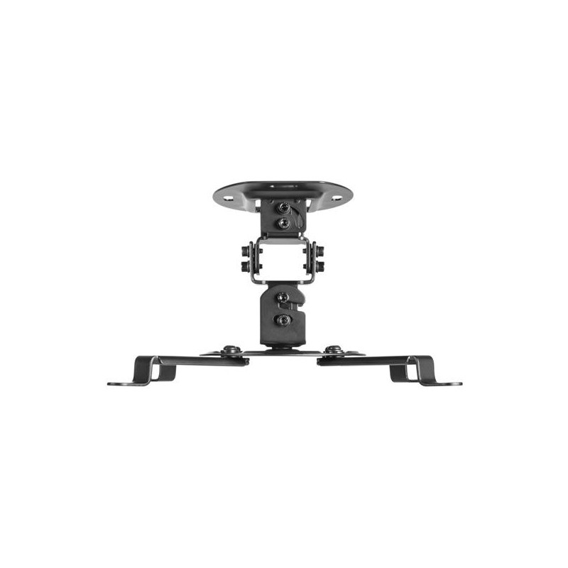 AISENS SOPORTE UNIVERSAL GIRATORIO INCLINABLE DE TECHO PARA PROYECTOR NEGRO