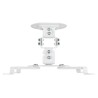 AISENS SOPORTE UNIVERSAL GIRATORIO INCLINABLE DE TECHO PARA PROYECTOR BLANCO