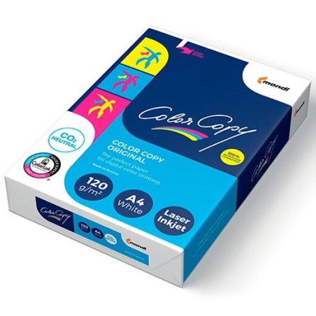 COLOR COPY ORIGINAL PAPEL REPROGRÁFICO DIN A4 120GR PAQUETE 250H BLANCO SATINADO MATE