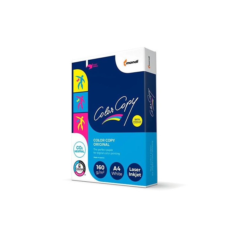 COLOR COPY PAPEL REPROGRAFICO DIN A4 160GR PAQUETE 250H BLANCO