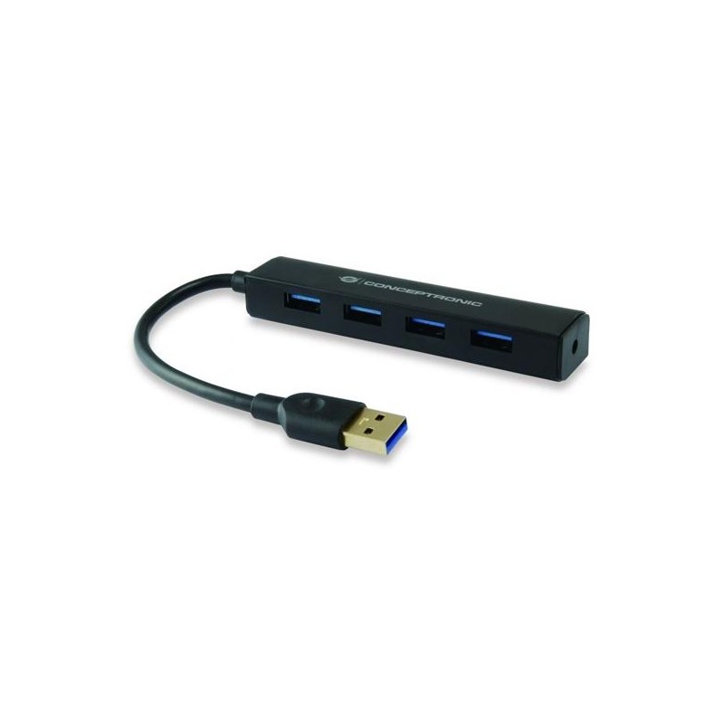 CONCEPTRONIC HUB USB 3.0 4 PUERTOS MINI HUB POCKET