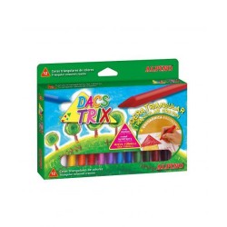 DACS CERAS DACSTRIX 85MM COLORES SURTIDOS ESTUCHE 12 UD