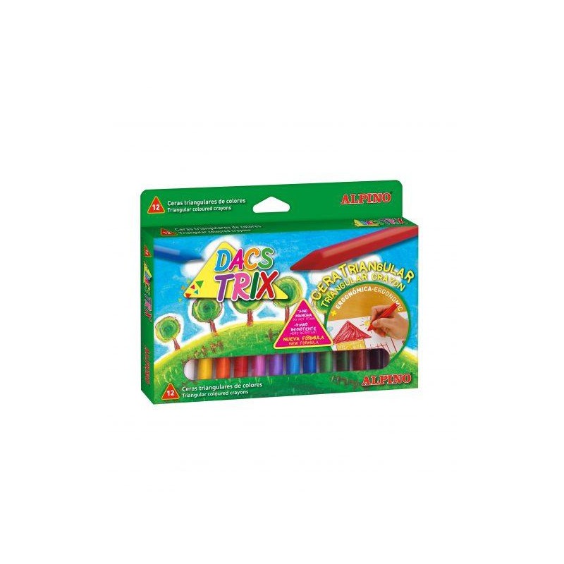 DACS CERAS DACSTRIX 85MM COLORES SURTIDOS ESTUCHE 12 UD