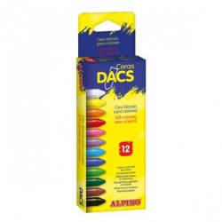 DACS CERAS DACS 55MM COLORES SURTIDOS ESTUCHE 12 UD