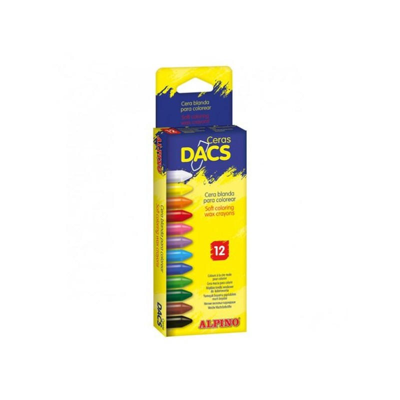 DACS CERAS DACS 55MM COLORES SURTIDOS ESTUCHE 12 UD