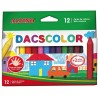 DACSCOLOR CERAS 80MM SEMIBLANDAS NO MANCHAN SURTIDOS -ESTUCHE DE 12U-