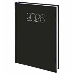 DEUSTO DIETARIO-D07 BASE 58-PREMIUM 14.5X20.5CM DP 618-NEGRO 2026