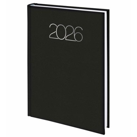 DEUSTO DIETARIO-D07 BASE 58-PREMIUM 14.5X20.5CM DP 618-NEGRO 2026