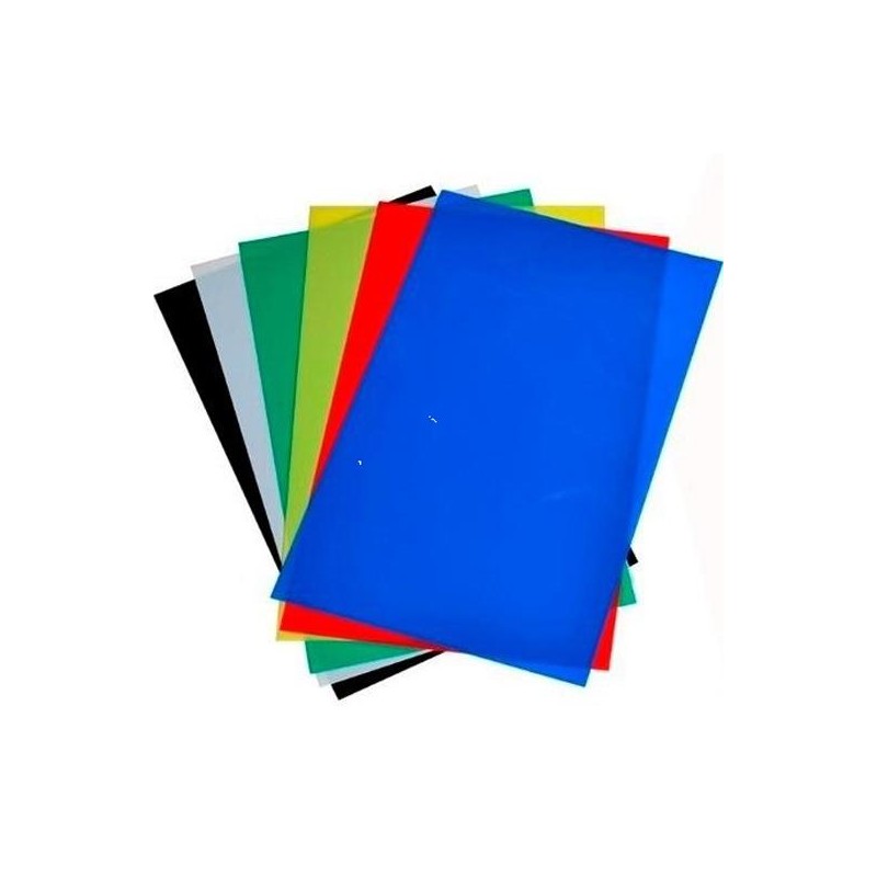 DHP TAPAS ENCUADERNACIÓN A4 PVC 300 MICRAS 0.3MM CRISTAL PAQUETE 100 UD